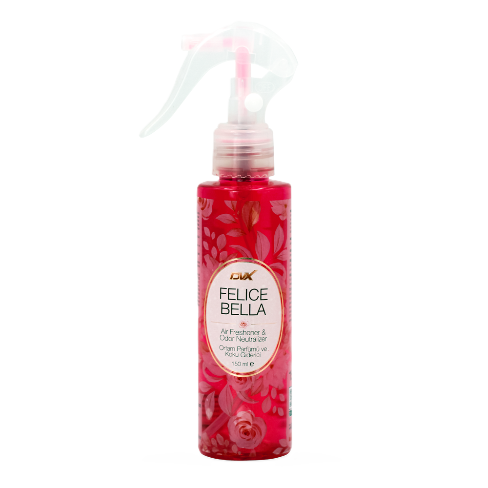 Multi-purpose air freshener eliminates foul odors and leaves a lasting pleasant scent.